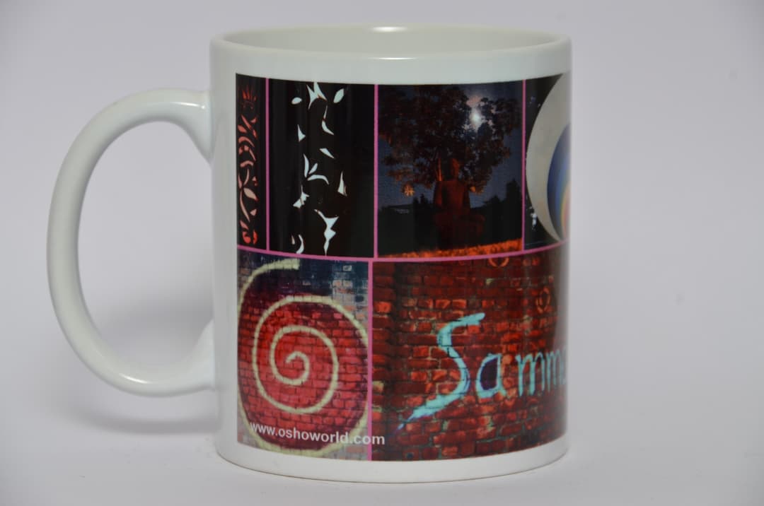 Ceramic Printed Coffee Mug (Sammasati)